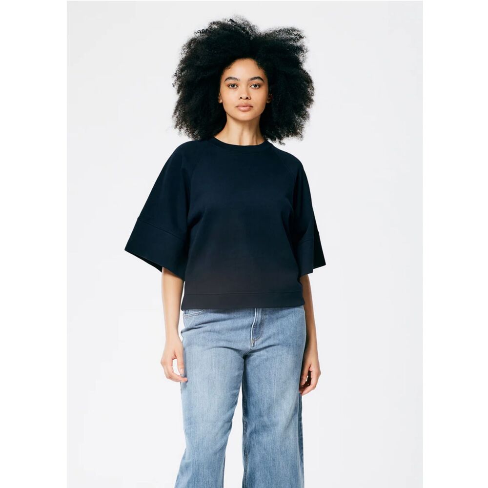 Tibi Crewneck Easy Sweatshirt
